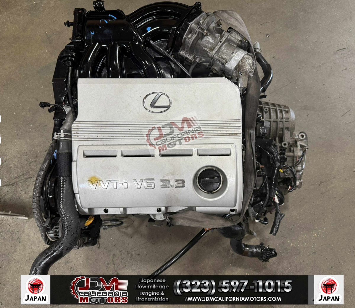 Toyota Camry 2003–2006 3.3L AWD Engine | 3MZ-FE
